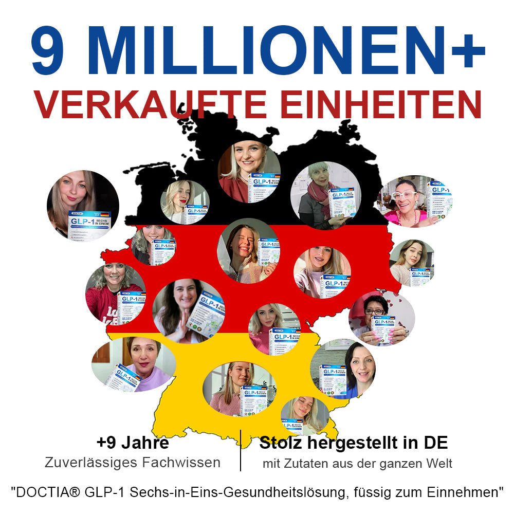 Die einzige offiziell von der BfArM zugelassene | DOCTɪA®👨⚕️6-in-1 Oral-𝑳öѕ𝒖𝒏𝒈 (nur 1 Dosis pro Tag, sichtbare Ergebnisse in 7 Tagen)💎Für Adipositas, Herz-Kreislauf-Gesundheit, Diabetes, Schlafapnoe, Gelenkprobleme u.v.m