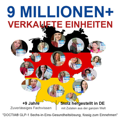 Die einzige offiziell von der BfArM zugelassene | DOCTɪA®👨‍⚕️6-in-1 Oral-𝑳öѕ𝒖𝒏𝒈 (nur 1 Dosis pro Tag, sichtbare Ergebnisse in 7 Tagen)💎Für Adipositas, Herz-Kreislauf-Gesundheit, Diabetes, Schlafapnoe, Gelenkprobleme u.v.m