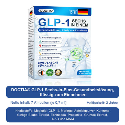 Die einzige offiziell von der BfArM zugelassene | DOCTɪA®👨‍⚕️6-in-1 Oral-𝑳öѕ𝒖𝒏𝒈 (nur 1 Dosis pro Tag, sichtbare Ergebnisse in 7 Tagen)💎Für Adipositas, Herz-Kreislauf-Gesundheit, Diabetes, Schlafapnoe, Gelenkprobleme u.v.m