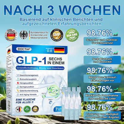 Die einzige offiziell von der BfArM zugelassene | DOCTɪA®👨‍⚕️6-in-1 Oral-𝑳öѕ𝒖𝒏𝒈 (nur 1 Dosis pro Tag, sichtbare Ergebnisse in 7 Tagen)💎Für Adipositas, Herz-Kreislauf-Gesundheit, Diabetes, Schlafapnoe, Gelenkprobleme u.v.m