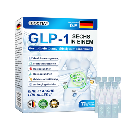 Die einzige offiziell von der BfArM zugelassene | DOCTɪA®👨‍⚕️6-in-1 Oral-𝑳öѕ𝒖𝒏𝒈 (nur 1 Dosis pro Tag, sichtbare Ergebnisse in 7 Tagen)💎Für Adipositas, Herz-Kreislauf-Gesundheit, Diabetes, Schlafapnoe, Gelenkprobleme u.v.m