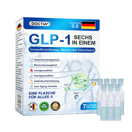 Die einzige offiziell von der BfArM zugelassene | DOCTɪA®👨‍⚕️6-in-1 Oral-𝑳öѕ𝒖𝒏𝒈 (nur 1 Dosis pro Tag, sichtbare Ergebnisse in 7 Tagen)💎Für Adipositas, Herz-Kreislauf-Gesundheit, Diabetes, Schlafapnoe, Gelenkprobleme u.v.m